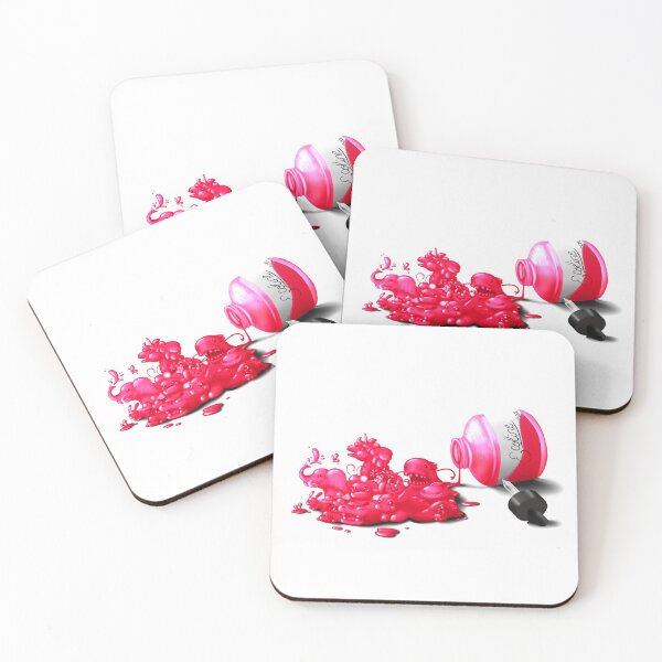 Item preview,  Ecoline spill pink designed and sold by DigitalCloud.