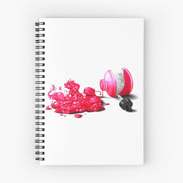 Item preview,  Ecoline spill pink designed and sold by DigitalCloud.
