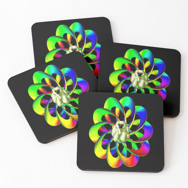 Item preview, MONKEY IN THE SPHERE : Psychedelic Abstract Print designed and sold by posterbobs.