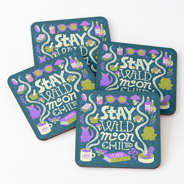 Item preview, Moon child (purple and green) designed and sold by Natalia Mikhaleva.