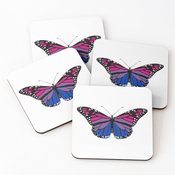 Artikelvorschau, Pride Butterfly - Bi (Alternative Version) entworfen und verkauft von Oceanplume.