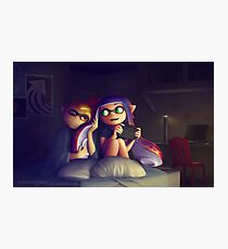Splatoon Fanart: Playing Photographic Print