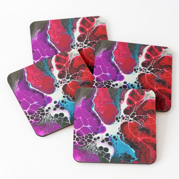 Item preview, Happiness Acrylic Pour Painting designed and sold by Ashley Branstetter.