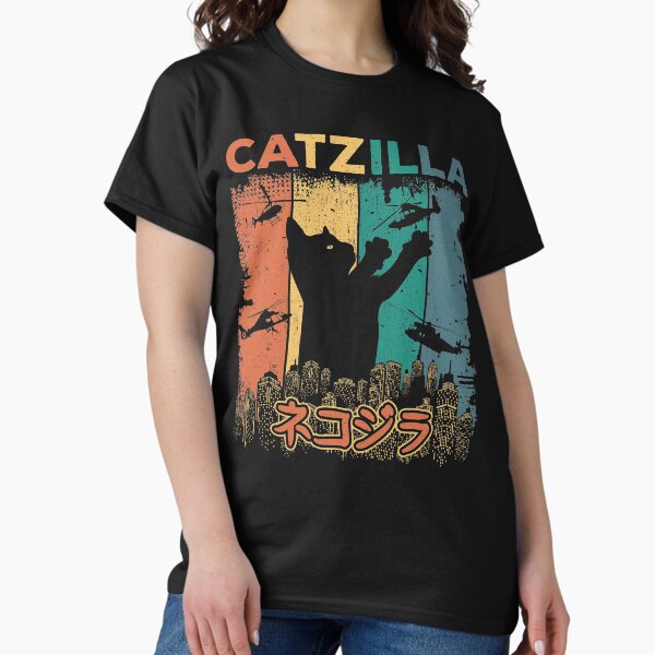 Item preview, Catzilla Funny Catzilla designed and sold by alwinred.