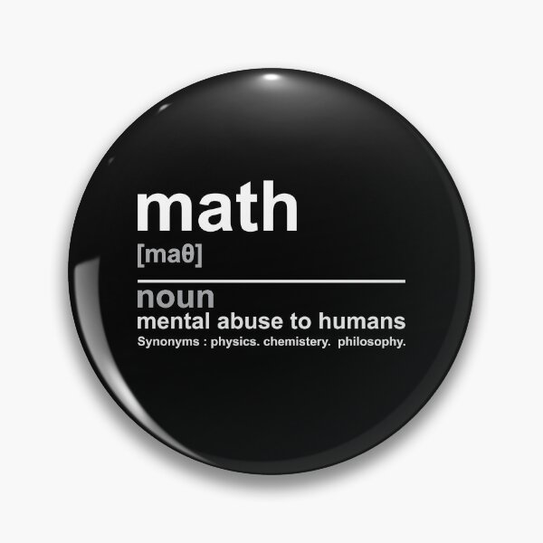 Item preview, Definition of math mental abuse to humans designed and sold by TheMattDesigns.