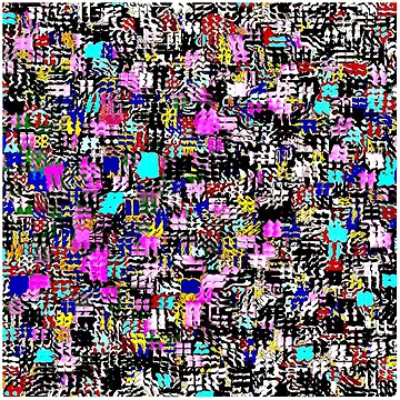 Artwork thumbnail, Colourful Abstract Pattern by RiaBubble