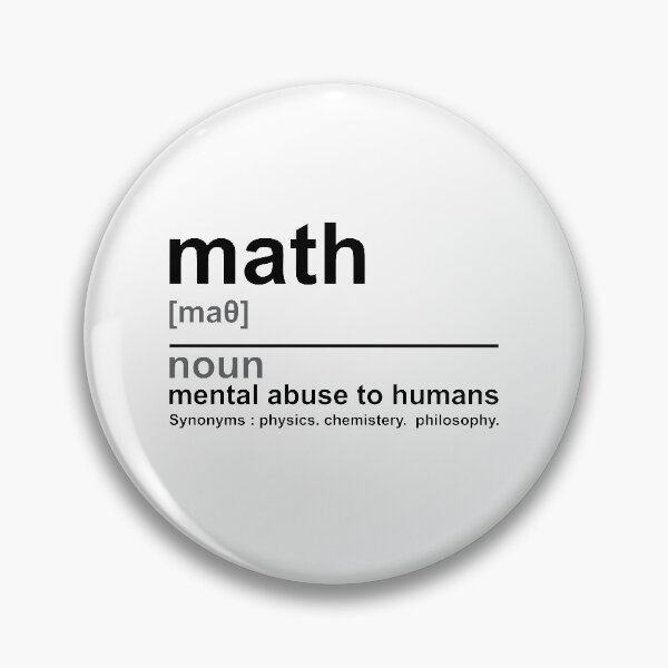 Item preview, Definition of math mental abuse to humans designed and sold by TheMattDesigns.