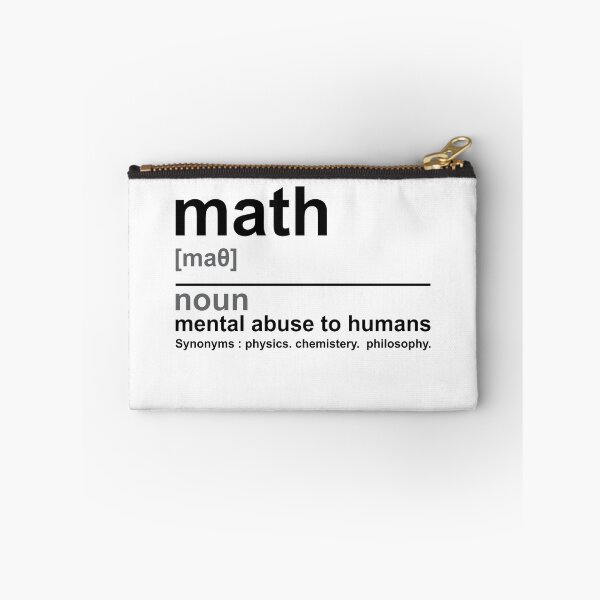Item preview, Definition of math mental abuse to humans designed and sold by TheMattDesigns.