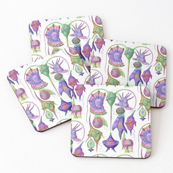 Item preview, Ernst Haeckel Peridinea Plankton Algae Rainbow Cool designed and sold by aimeewilson.