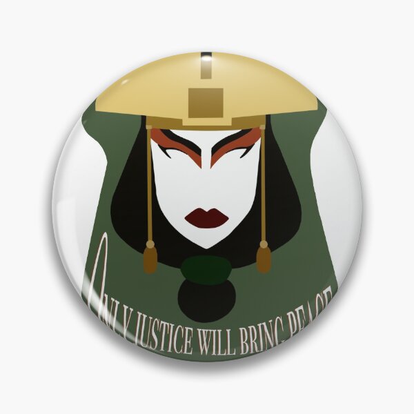 Item preview, Avatar Kyoshi - "Solo la justicia traerá la paz" designed and sold by Scarlet McFadden.