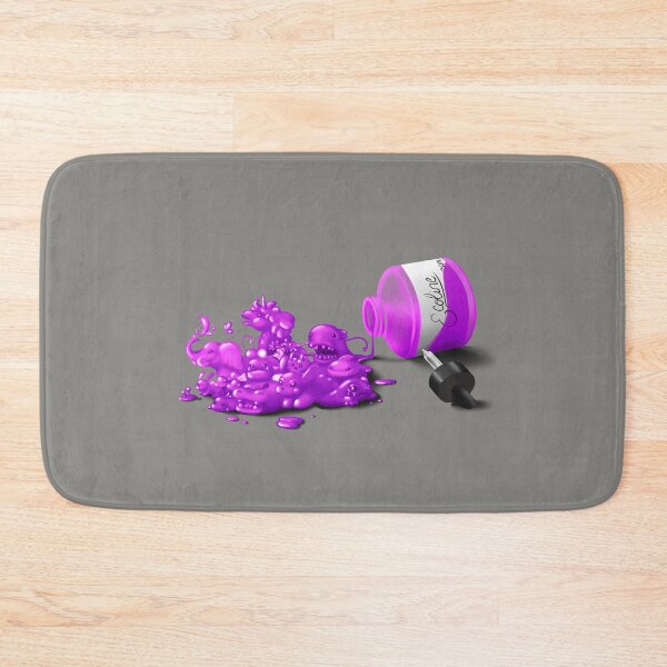 Item preview, Ecoline spill purple designed and sold by DigitalCloud.
