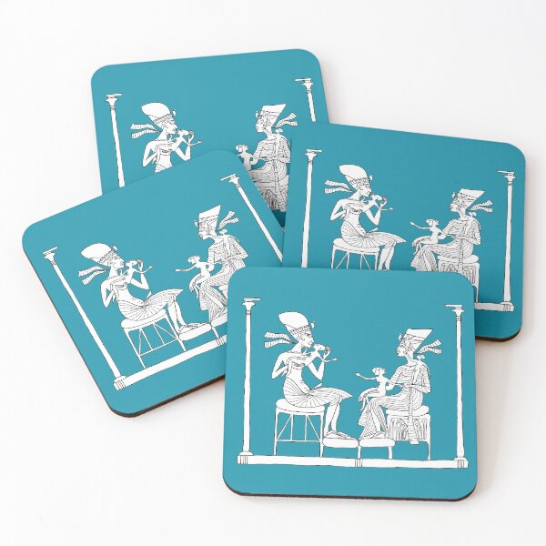 Item preview, Amarna Family - Faience Blue designed and sold by Trumerz.