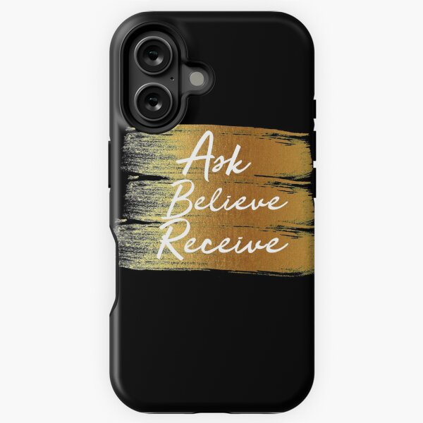 Item preview, Manifestation Design, Ask Believe Receive, Law of Attraction Design, Beautiful Gold Background designed and sold by Lizzie May.