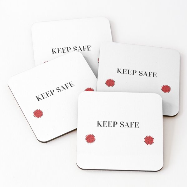 Item preview, Keep safe - Text Virus designed and sold by ThinkHum.