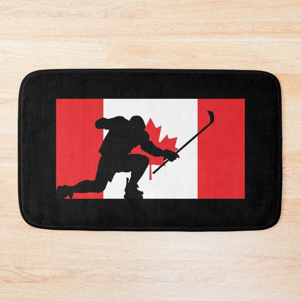 Aperçu de l'œuvre Célébration des buts Silhouette de Hockey Canada créée et vendue par CanvasTee.