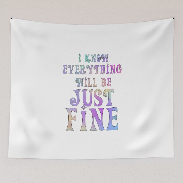 Item preview, Trolls-Inspired "Everything Will Be Just Fine" designed and sold by mulberrydragon.