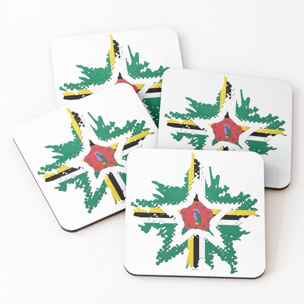 Item preview, Dominica Flag Star designed and sold by zeautees.