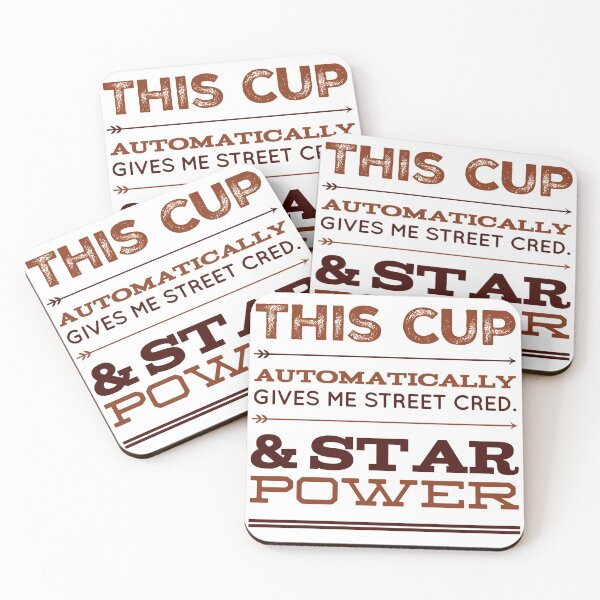 Item preview, This Cup Automatically Gives Me Street Cred & Star Power designed and sold by OfferHeat.
