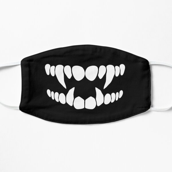 Beast Fangs Flat Mask