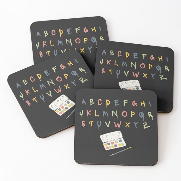 Item preview, Painted Alphabet BIRTHDAY GIFT designed and sold by GBDesigner.