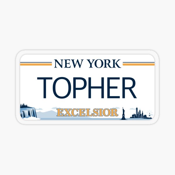 Topher - What We Do in the Shadows Transparent Sticker