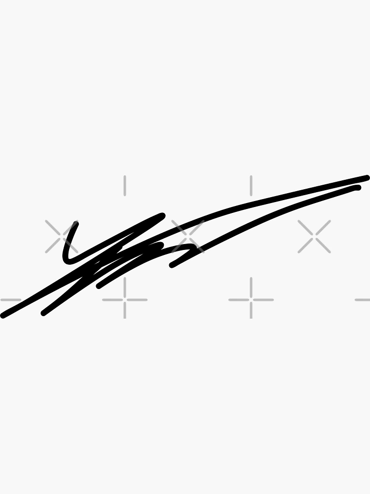 ATEEZ YUNHO SIGNATURE
