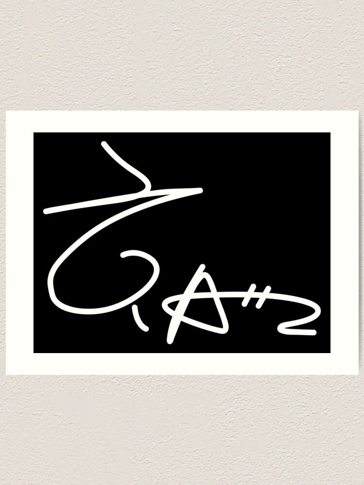 ATEEZ HONGJOONG SIGNATURE