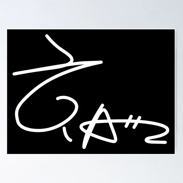 ATEEZ HONGJOONG SIGNATURE