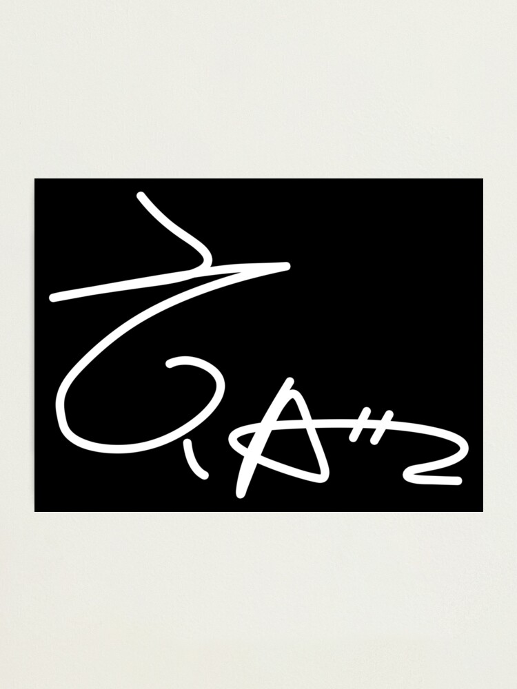 ATEEZ HONGJOONG SIGNATURE