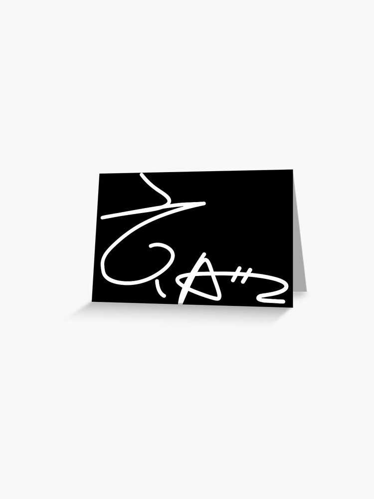 ATEEZ HONGJOONG SIGNATURE