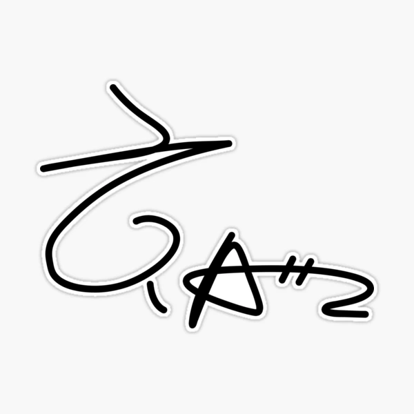 ATEEZ HONGJOONG SIGNATURE
