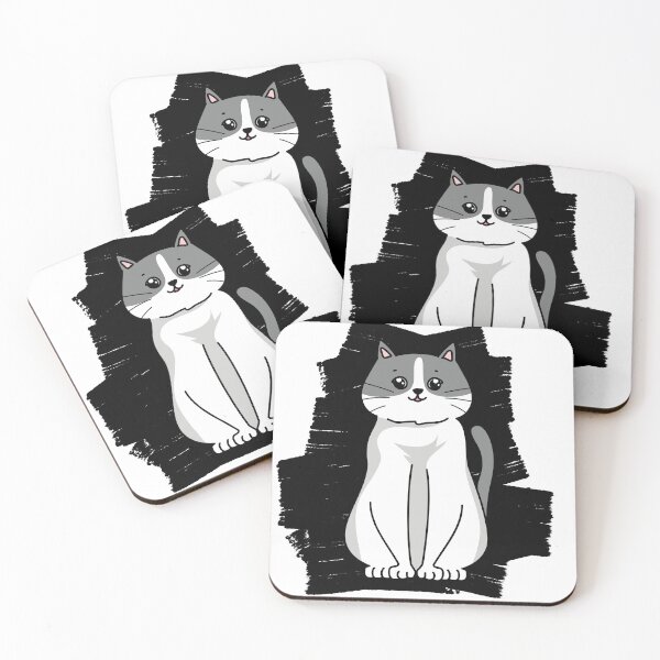 Item preview,  Cat British Shorthair gray designed and sold by KatInABox.