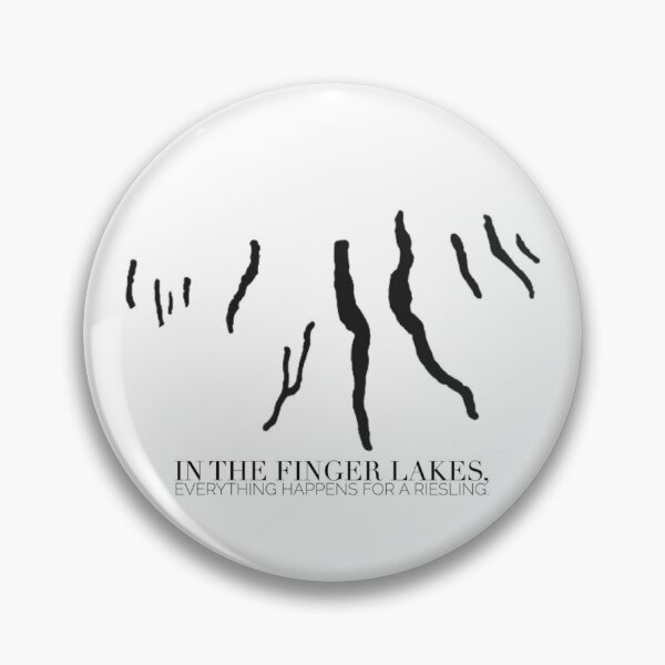Item preview, Finger Lakes, Everything Happens for a Riesling designed and sold by Hope Breen.