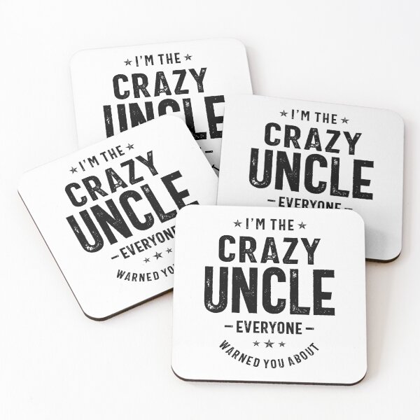 Item preview, Mens I'm The Crazy Uncle Gift designed and sold by cidolopez.