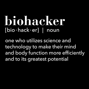 Artwork thumbnail, Biohacker - Definition - Reverse by VeRedbubble