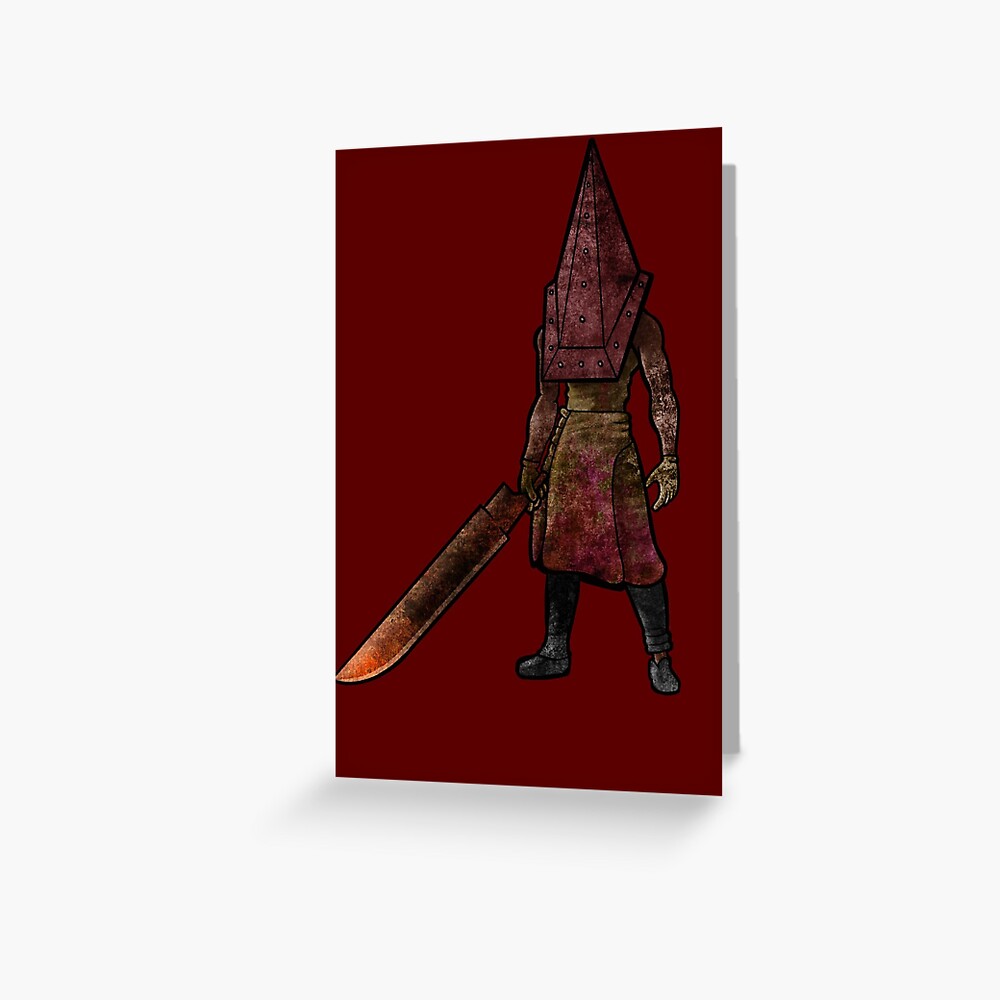 Pyramid Head - Silent Hill Greeting Card for Sale by EnoWesker