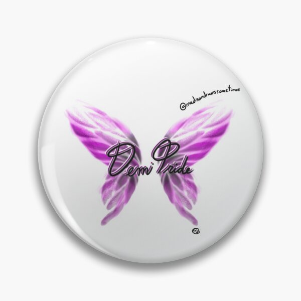 Artikelvorschau, Demi Pride Wings entworfen und verkauft von madisondraws.