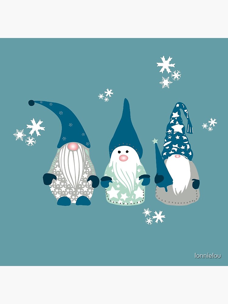 Trio of Gnomes by lonnielou