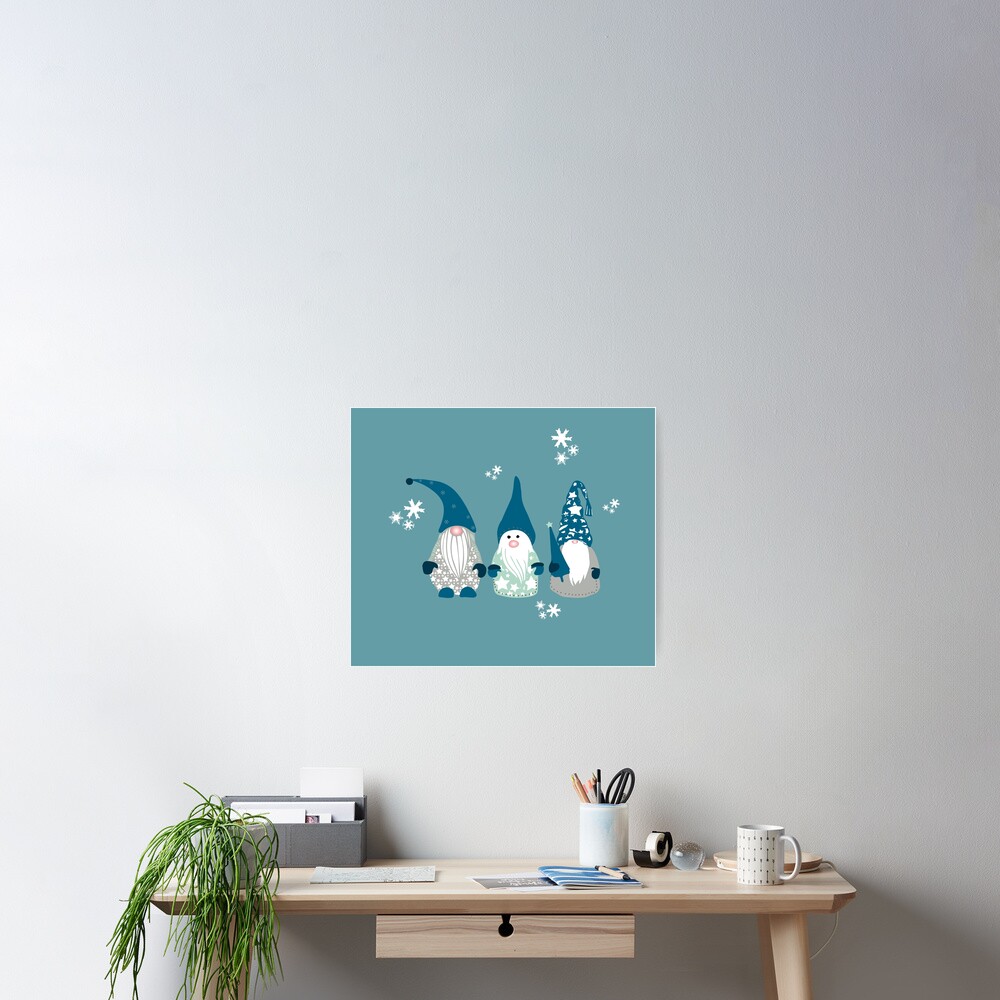 Trio of Gnomes Poster