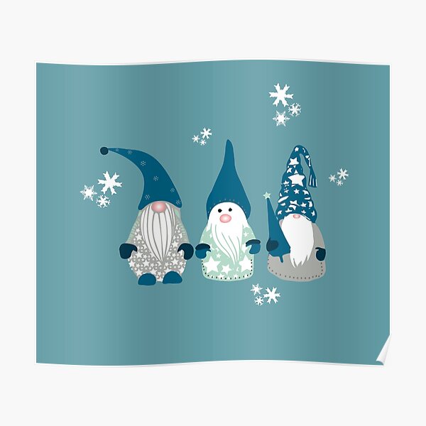 Trio of Gnomes Poster