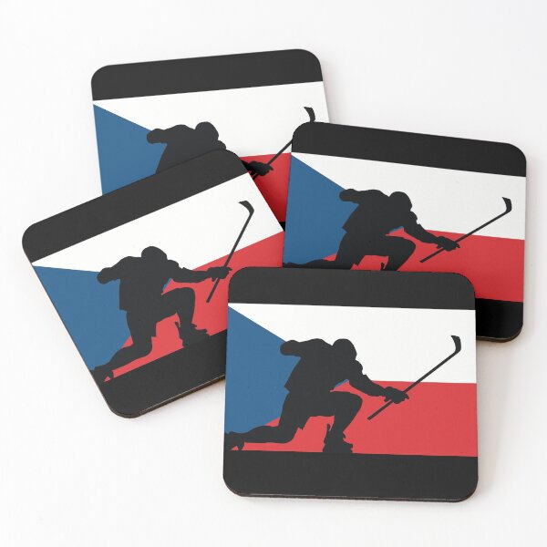 Item preview, Czech Ice Hockey Silhouette Celebration designed and sold by CanvasTee.