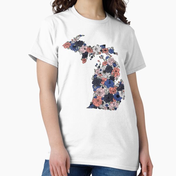 Item preview, Floral Michigan designed and sold by Elizabeth Rayes.