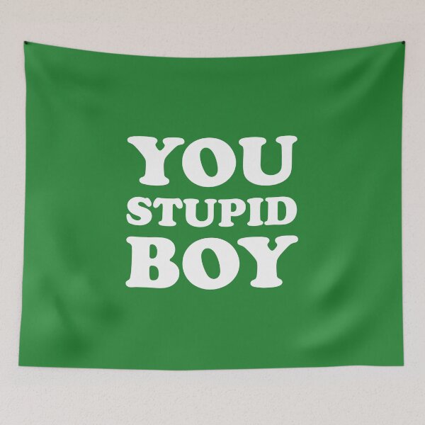 Item preview, You Stupid Boy designed and sold by Off the Box.