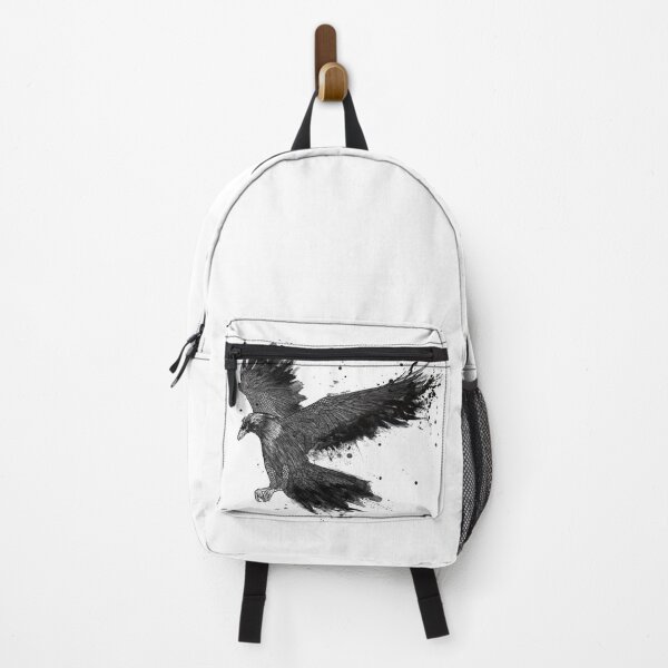 Item preview, Detailed Handmade Dark Raven Illustration designed and sold by CheHojas.