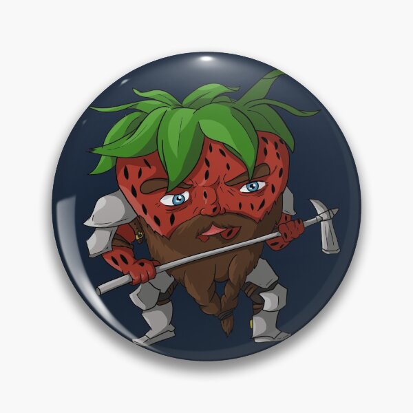 Item preview, Berry Short the Dwarf Strawbarian designed and sold by MtnDew3301.