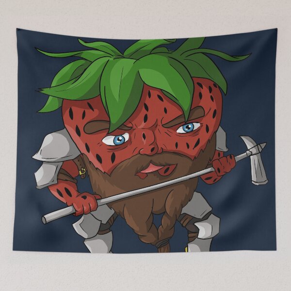 Item preview, Berry Short the Dwarf Strawbarian designed and sold by MtnDew3301.