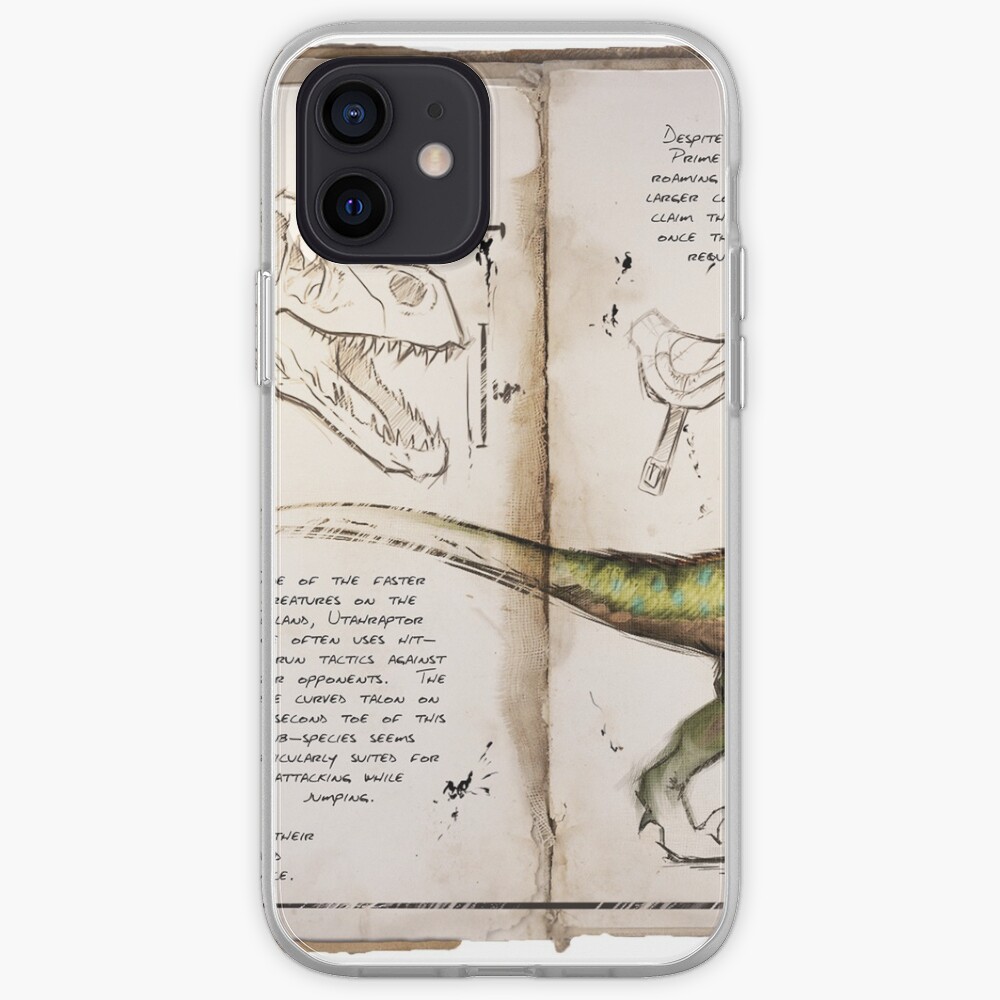 "ARK Survival Evolved Raptor" iPhone Case & Cover by darkdude5555