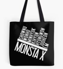 Monsta X Member Names List Tote Bag