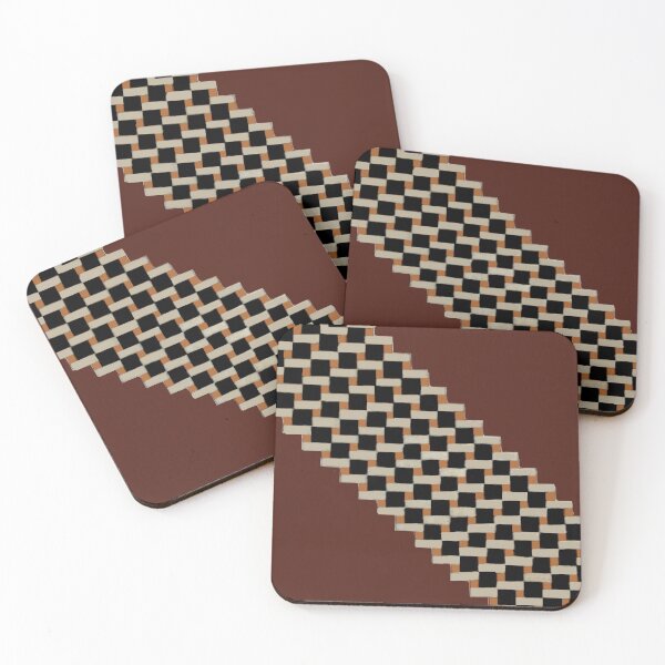 Item preview, Black, Khaki, and Brown Woven Sash designed and sold by KDStout.
