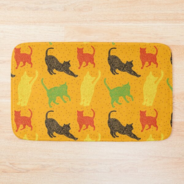 Item preview, Afrocentric Action Cats Repeated Pattern Circle Design designed and sold by Pierre Bernard Jr.